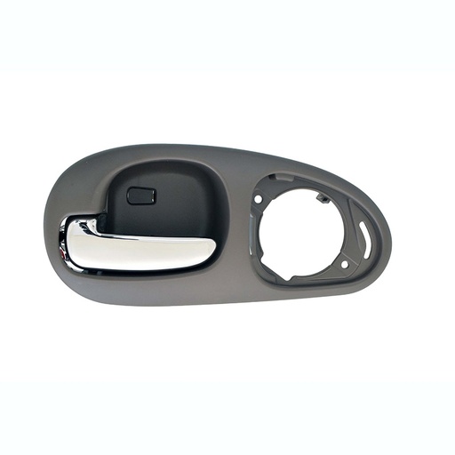 [012-0720-09] MANIJA INTERIOR CR 300M 99-04/CONCORDE 98-04  CON HOYO PARA BOCINA GRIS/CROMO PLASTICO HUSHAN Izquierdo Trasera  