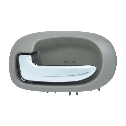 [012-0704-11] MANIJA INTERIOR CR CIRRUS 01-06  GRIS CLARO/CROMADO PLASTICO HUSHAN Izquierdo Trasera  