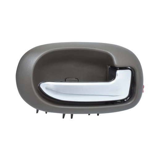 [012-0704-08] MANIJA INTERIOR CR CIRRUS 01-06  GRIS OBSCURO/CROMADO PLASTICO HUSHAN Derecho Trasera  