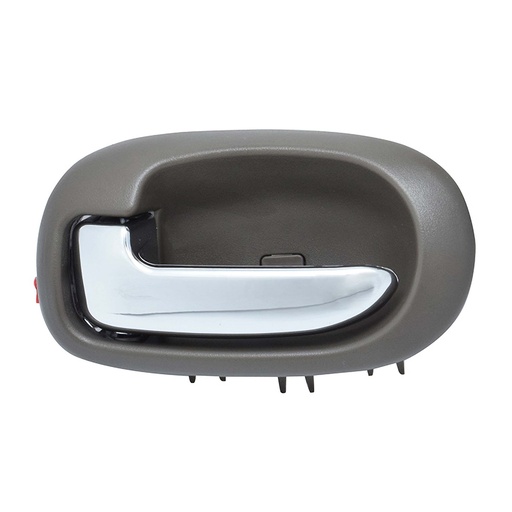 [012-0704-09] MANIJA INTERIOR CR CIRRUS 01-06  GRIS OBSCURO/CROMADO PLASTICO HUSHAN Izquierdo Trasera  