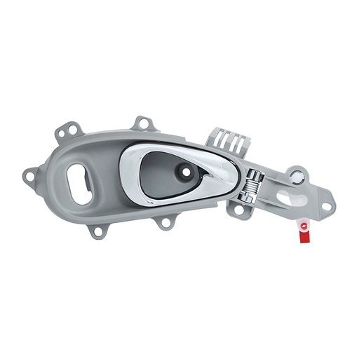 [012-0712-08] MANIJA INTERIOR CR PT CRUISER 01-10  CON HOYO PARA SEGURO GRIS/CROMO PLASTICO HUSHAN Derecho Delantera  
