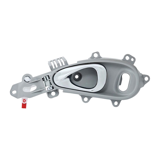 [012-0712-09] MANIJA INTERIOR CR PT CRUISER 01-10  CON HOYO PARA SEGURO GRIS/CROMO PLASTICO HUSHAN Izquierdo Delantera  