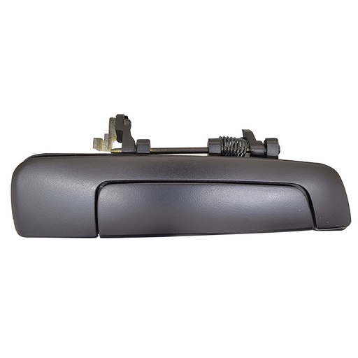 [012-0713-02] MANIJA EXTERIOR MT ECLIPSE 00-05/LANCER 97-02/GALANT 99-03  DG STRATUS 2P COUPE  CR SEBRING 2P COUPE 01-06  SIN HOYO PARA LLAVE CORRUGADA NEGRA PLASTICO HUSHAN Derecho Delantera  