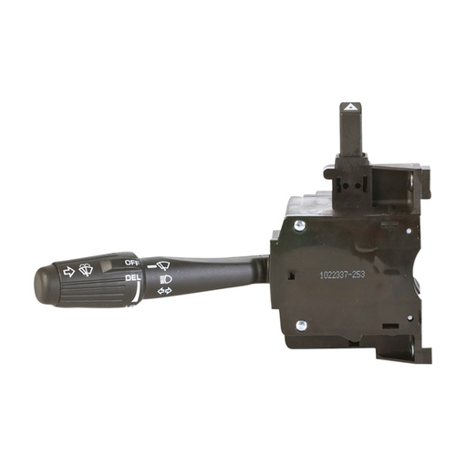 [222-0943-00] PALANCA DIRECCIONAL DG RAM 94-01  CR SHADOW 89-94/SPIRIT 92-95  DG DAKOTA 91-00/DURANGO 98-00  INTERMITENTES/CONTROL LUCES/LIMPIABRISAS  23 PINS NEGRA 12VCC MANIJAUTO    