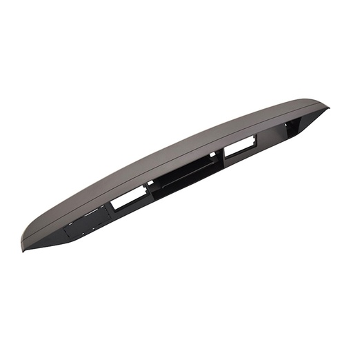 [102920] MOLDURA 5TA PUERTA DG GRAND CARAVAN  CR TOWN & COUNTRY 08-10  CON MANIJA ADAPTABLE CAMARA REVERSA SIN EMBLEMA SIN LUZ DE PLACA NEGRA CORRUGADA    