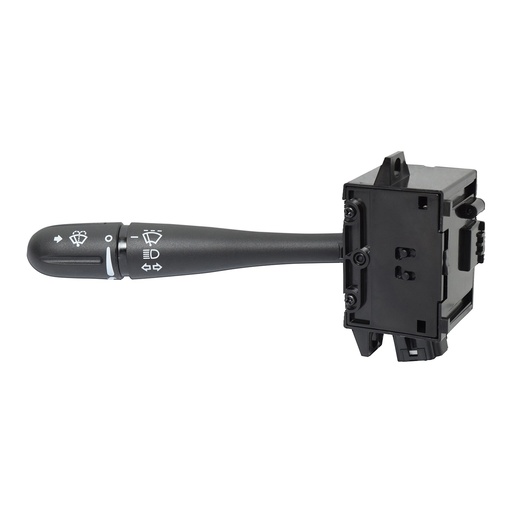 [222-0718-00] PALANCA DIRECCIONAL DG VOYAGER/CARAVAN  CR TOWN & COUNTRY 96-07  LIMPIABRISAS 4 PINS SIN NIEBLA NEGRA 12VCC MANIJAUTO    