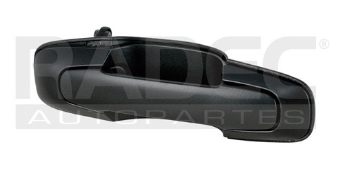 [012-0646-06] MANIJA EXTERIOR SZ VITARA 99-05  CV TRACKER 99-08  CORRUGADA PLASTICO HUSHAN Derecho Delantera/Trasera  