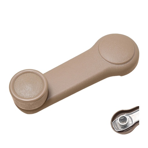[012-0901-31] MANIJA DE ELEVAR DG ATOS 00-12/H100 92-10/VERNA 04-06  HY ACCENT 95-06/ELANTRA 95-00  DG ATTITUDE 06-14  HY GRAND I10 15-18/I10 12-14  KI SPECTRA 05-09  DG H100 VAN 11-18  METAL BEIGE HUSHAN    