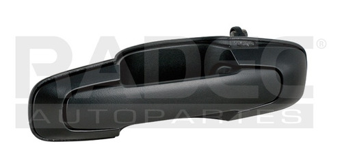 [012-0646-07] MANIJA EXTERIOR SZ VITARA 99-05  CV TRACKER 99-08  CORRUGADA NEGRA PLASTICO HUSHAN Izquierdo Delantera/Trasera  