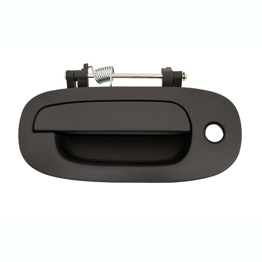 [012-0907-23] MANIJA EXTERIOR DG DAKOTA 97-99  CON HOYO PARA LLAVE LISA PARA PINTAR NEGRA PLASTICO HUSHAN Izquierdo Delantera  