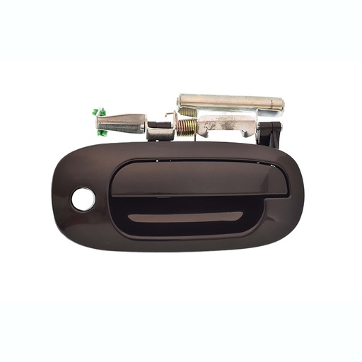 [012-0907-26] MANIJA EXTERIOR DG DAKOTA 02-04/DURANGO 02-03  CON HOYO PARA LLAVE LISA PARA PINTAR NEGRA PLASTICO HUSHAN Derecho Delantera  