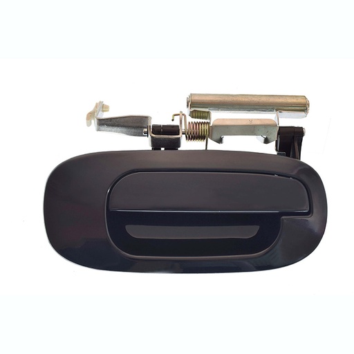 [012-0907-20] MANIJA EXTERIOR DG DAKOTA 02-04/DURANGO 02-03  SIN HOYO PARA LLAVE LISA PARA PINTAR NEGRA PLASTICO HUSHAN Derecho Delantera  