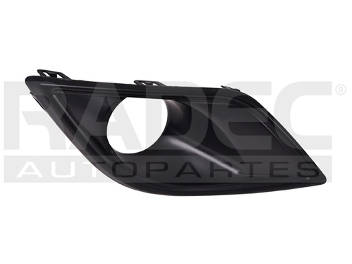 [003-0604-27] REJILLA FASCIA DELANTERA CV AVEO 18-23 LINEA NUEVA C/HOYO P/FARO LT/LTZ L4 4 CILINDROS 1.5L 4 PUERTAS IZQ