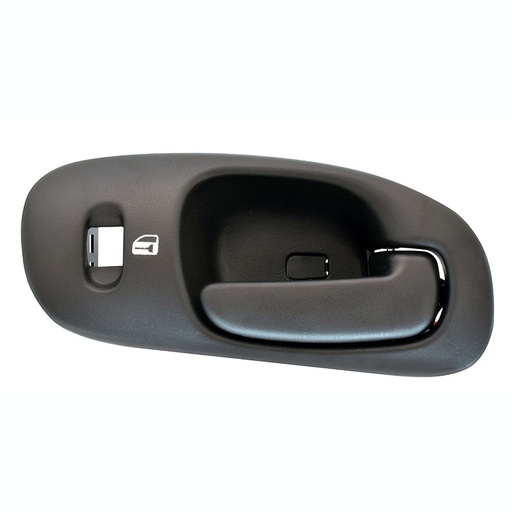 [012-0707-04] MANIJA INTERIOR DG INTREPID 98-04  CON HOYO PARA SEGURO NEGRO PLASTICO HUSHAN Derecho Delantera  
