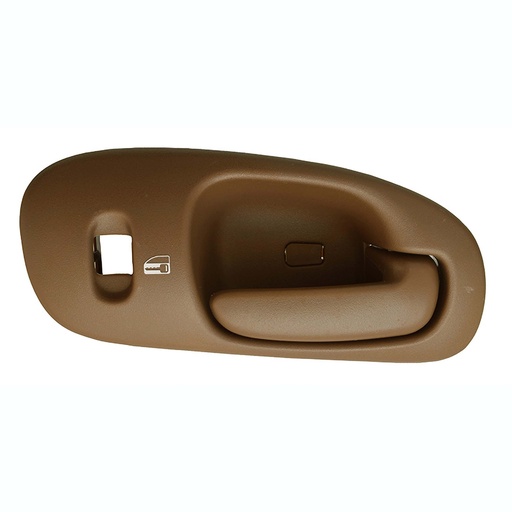 [012-0707-06] MANIJA INTERIOR DG INTREPID 98-04  CON HOYO PARA SEGURO BEIGE PLASTICO HUSHAN Derecho Delantera  