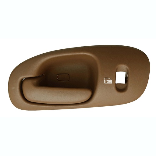 [012-0707-07] MANIJA INTERIOR DG INTREPID 98-04  CON HOYO PARA SEGURO BEIGE PLASTICO HUSHAN Izquierdo Delantera  