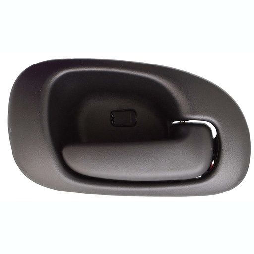 [012-0707-10] MANIJA INTERIOR DG INTREPID 98-04  NEGRO PLASTICO HUSHAN Derecho Trasera  