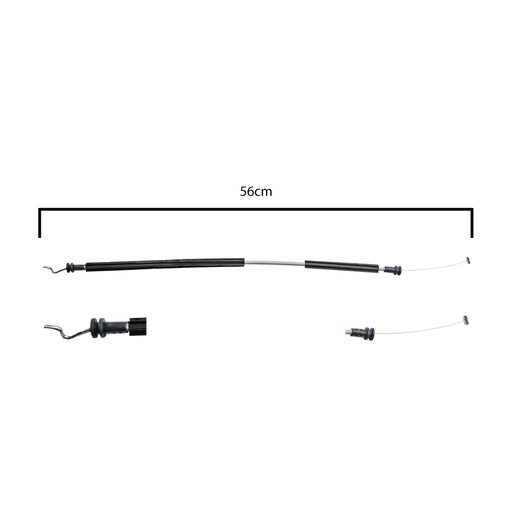 [108243] CHICOTE CERRADURA DG JOURNEY 09-20  56 CM GENERICA Derecho/Izquierdo Delantera  