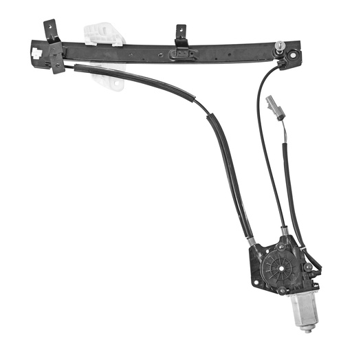 [104064] ELEVADOR DE CRISTAL DG NEON 00-02  ELECTRICO 2 PINS CON MOTOR ENCHUFE GRIS HUSHAN Derecho Delantera  