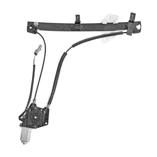 [104065] ELEVADOR DE CRISTAL DG NEON 00-02  ELECTRICO 2 PINS CON MOTOR ENCHUFE GRIS HUSHAN Izquierdo Delantera  