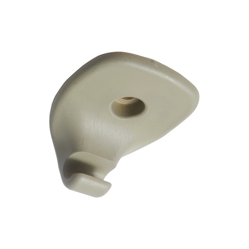[001-0912-11] VISERA DG NEON 00-05  SOLO GANCHO 1 PIEZA PLANO GRIS PLASTICO Derecho/Izquierdo   