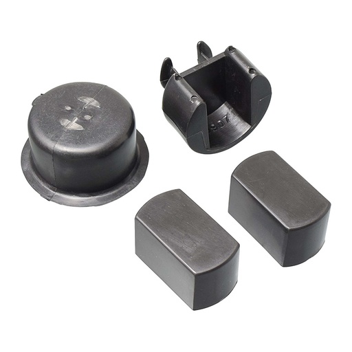 [211-0916-05] CUENCA DE TAPA DG RAM 94-08/PICK UP  FD F-150 87-06/RANGER 89-04/SUPER DUTY 99-04/PICK UP 87-06  4 PIEZAS NEGRA PLASTICO HUSHAN    