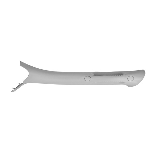 [012-0916-65] MANIJA INTERIOR DG RAM 06-08  CORRUGADA GRIS PLASTICO DESCANSABRAZOS HUSHAN Izquierdo Delantera  Superior