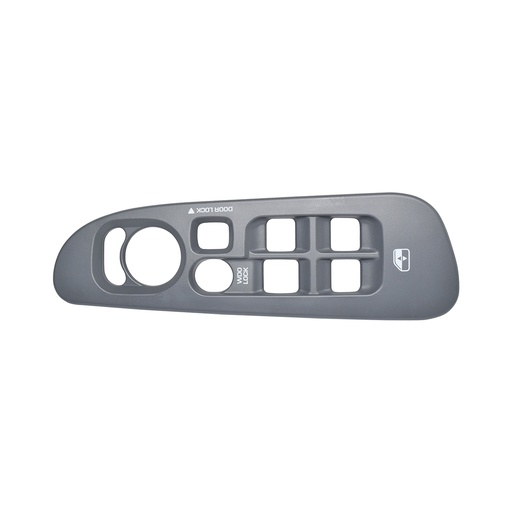 [222-0916-09] CONTROL ELECTRICO DG RAM DOBLE CAB 02-08  DE ELEVADOR GRIS OBSCURO BASE DE CONTROL 12VCC MANIJAUTO Izquierdo Delantera  