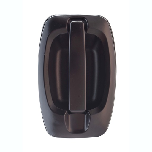 [012-2408-00] MANIJA EXTERIOR PG MANAGER 09-12  FT DUCATO 08-13  DG RAM PROMASTER CARGO VAN 14-20  SIN HOYO PARA LLAVE CORRUGADA NEGRA PLASTICO HUSHAN Derecho Delantera  