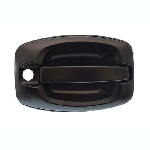 [012-2408-01] MANIJA EXTERIOR PG MANAGER 09-12  FT DUCATO 08-13  DG RAM PROMASTER CARGO VAN 14-20  CON HOYO PARA LLAVE CORRUGADA NEGRA PLASTICO HUSHAN Izquierdo Delantera  