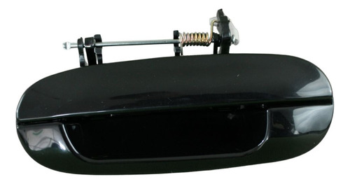 [012-0647-01] MANIJA EXTERIOR CHEVROLET TRAIL BLAZER  GM ENVOY  OD BRAVADA  BK RAINIER 02-09  IZ ASCENDER 03-08  1 TORNILLO LISA PARA PINTAR NEGRA PLASTICO HUSHAN Izquierdo Trasera
