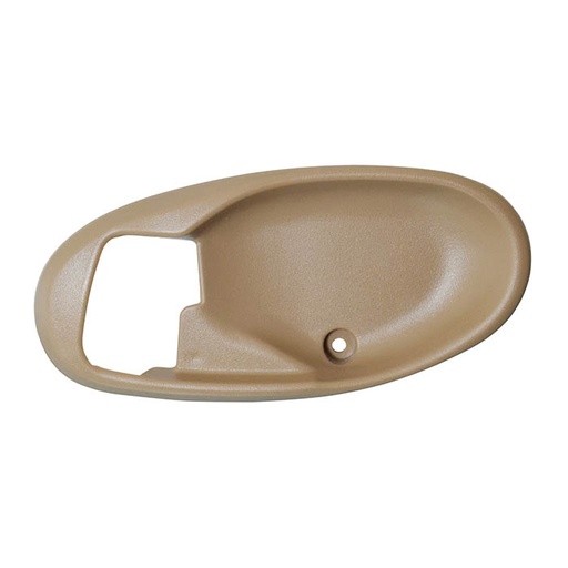 [012-2201-29] MANIJA INTERIOR MT ECLIPSE  EG TALON 95-99  SOLO BISEL BEIGE PLASTICO HUSHAN Izquierdo Delantera  