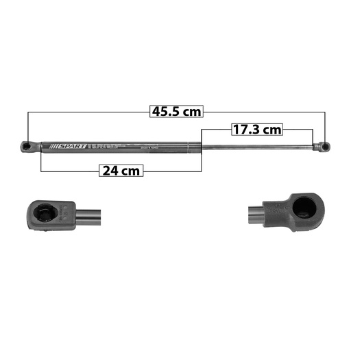 [51030] AMORTIGUADOR 5TA PUERTA FT 500 09-19  45.5 24 17.3 ENTRADA TIPO 9 ENTRADA 2 TIPO 1 320 71.93 32.63 380 85.42 38.75 SPART 8064 Derecho/Izquierdo   