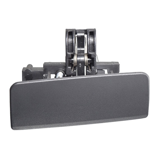 [012-1104-06] MANIJA INTERIOR FT GRANDE PUNTO 07-13  PARA GUANTERA NEGRO PLASTICO HUSHAN    