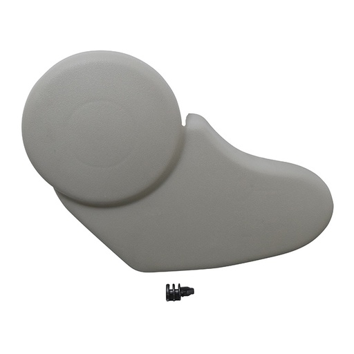 [012-1225-02] MANIJA INTERIOR FD KA 01-08/COURIER 01-12/IKON 01-07  GRIS PLASTICO TAPA LATERAL PARA ASIENTO Derecho   