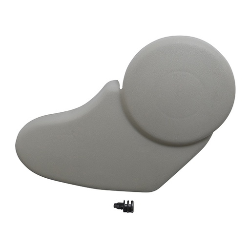 [012-1225-03] MANIJA INTERIOR FD KA 01-08/COURIER 01-12/IKON 01-07  GRIS PLASTICO TAPA LATERAL PARA ASIENTO Izquierdo   