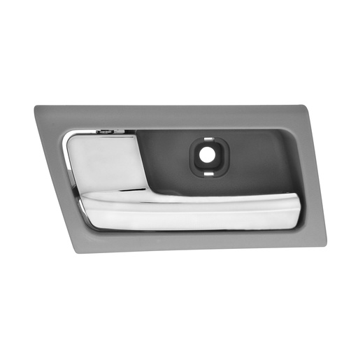 [012-1223-09] MANIJA INTERIOR FD GRAND MARQUIS/CROWN VICTORIA 03-11  GRIS/CROMO PLASTICO HUSHAN Izquierdo Delantera/Trasera  
