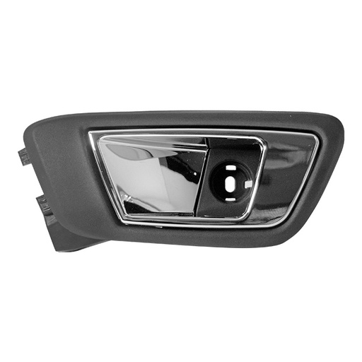 [012-1217-45] MANIJA INTERIOR FD FIESTA 11-19/ECOSPORT 13-17  CROMADA/NEGRA PLASTICO HUSHAN Izquierdo Trasera  