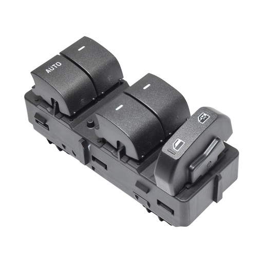 [222-1242-01] CONTROL ELECTRICO FD FUSION 06-09/EXPLORER/SPORT TRAC 06-10/EDGE 07-10/EXPEDITION 07-13/ESCAPE 08-12  DE ELEVADOR 12 PINS 5 TECLAS NEGRO 12VCC MANIJAUTO    