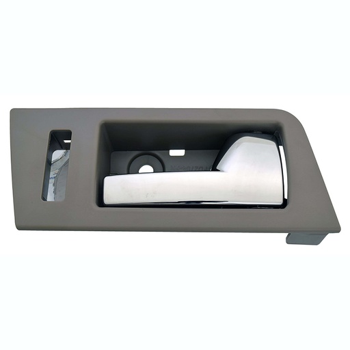 [012-1219-34] MANIJA INTERIOR FD ESCAPE 08-12/FOCUS USA TYPE  MZ TRIBUTE  MR MARINER 08-11  CON HOYO PARA SEGURO GRIS/CROMO PLASTICO HUSHAN Derecho Delantera  