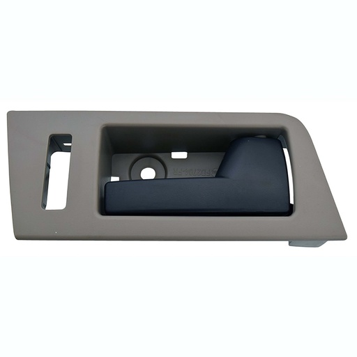 [012-1219-28] MANIJA INTERIOR FD ESCAPE 08-12/FOCUS USA TYPE  MZ TRIBUTE 08-11  CON HOYO PARA SEGURO NEGRO/GRIS PLASTICO HUSHAN Derecho Delantera  