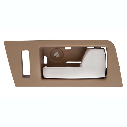 [012-1219-16] MANIJA INTERIOR FD ESCAPE 08-12/FOCUS USA TYPE  MZ TRIBUTE  MR MARINER 08-11  CON HOYO PARA SEGURO BEIGE/CROMADA PLASTICO HUSHAN Derecho Delantera  