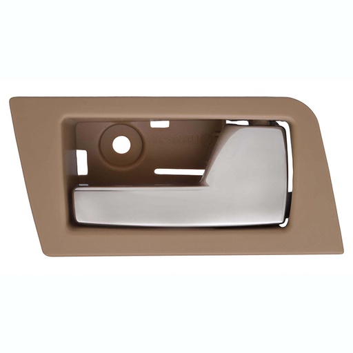 [012-1219-18] MANIJA INTERIOR FD ESCAPE 08-12/FOCUS USA TYPE  MZ TRIBUTE  MR MARINER 08-11  BEIGE/CROMADA PLASTICO HUSHAN Derecho Trasera  