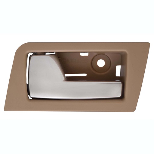 [012-1219-19] MANIJA INTERIOR FD ESCAPE 08-12/FOCUS USA TYPE  MZ TRIBUTE  MR MARINER 08-11  BEIGE/CROMADA PLASTICO HUSHAN Izquierdo Trasera  