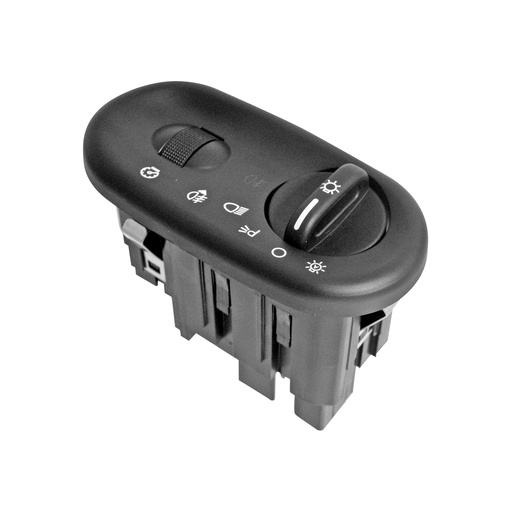 [70421] INTERRUPTOR LUZ DE FARO FD EXPEDITION 03-06/EXPLORER  MR MOUNTAINEER  FD EXCURSION 02-05/SUPER DUTY F-350 2004  14 PINS CON REGULADOR NEGRO PARA FARO NIEBLA 12VCC CUB    