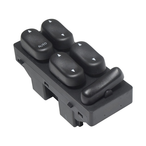 [70564] CONTROL ELECTRICO FD F-150/F-250 99-08/LOBO 99-03/EXPEDITION 99-02  DE ELEVADOR 14 PINS 5 TECLAS NEGRO 12VCC CUB    