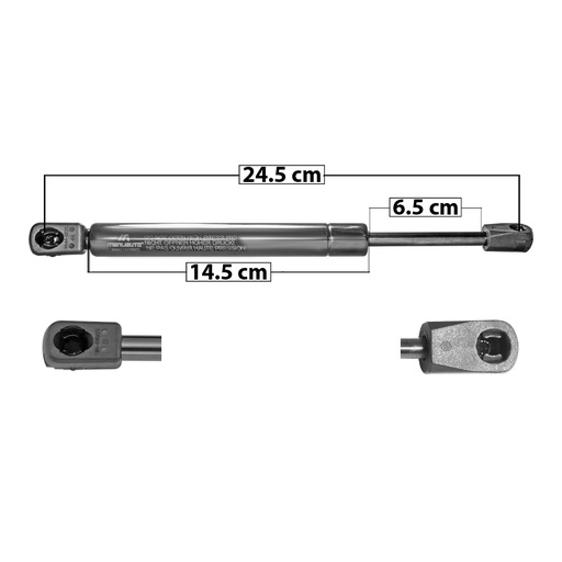 [60187] AMORTIGUADOR COFRE FD EXPLORER 95-01  24.5 14.5 6.5 ENTRADA TIPO 9 ENTRADA 2 TIPO 18 770 173.1 78.52 710 159.61 72.4 MANIJAUTO 9349    