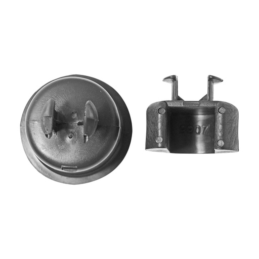 [211-1215-05] CUENCA DE TAPA FD F-150/LOBO 97-03  2 PIEZAS NEGRA PLASTICO HUSHAN    