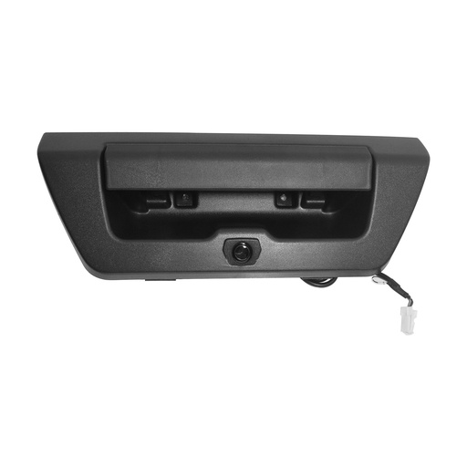 [012-1215-54] MANIJA DE TAPA FD F-150/LOBO XLT 15-20  SIN HOYO PARA LLAVE CON CAMARA INTEGRADA C/CABLEADO P/ADAPTAR 8MTS CORRUGADA NEGRA PLASTICO HUSHAN    