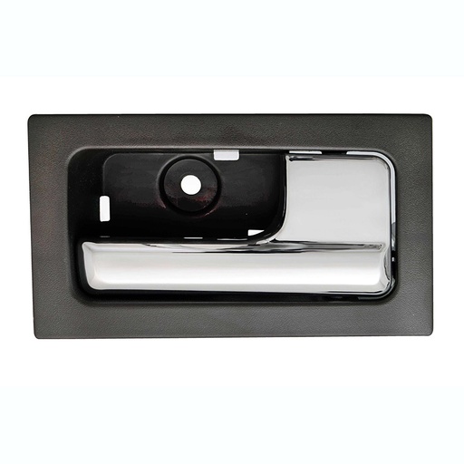 [012-1226-28] MANIJA INTERIOR FD F-150/LOBO 09-14  LC MARK LT 09-13  SEGURO ELECTRICO GRIS/CROMO PLASTICO HUSHAN Derecho Delantera/Trasera  